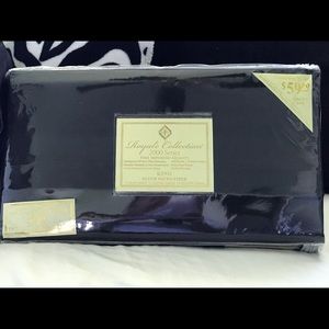 Black Micro Fiber King Size Bedding Set NEW